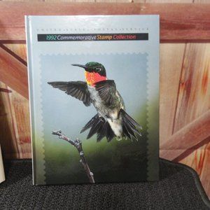 1992 USPS Olympic commemorative stamp collection Book~no stamps~Great shape~